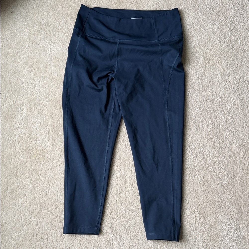 Girlfriend Collective Navy Leggings XL